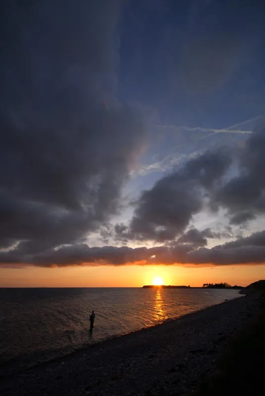Beautiful sunset - One nice thing about the light summer nights: spectacular sunsets.
